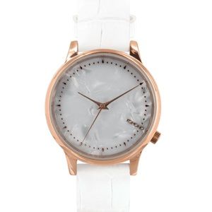 Komono Estelle Monte Carlo Watch - White Croc
